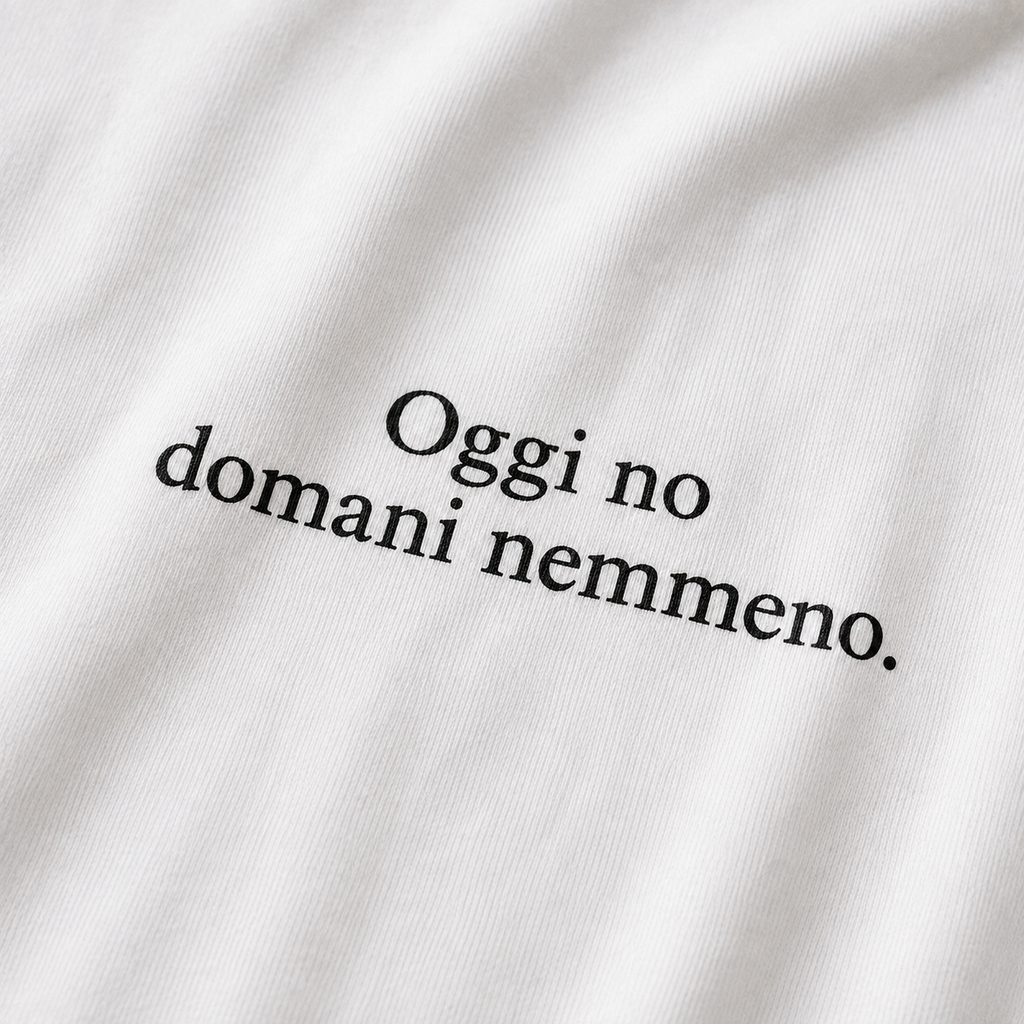 Oggi no